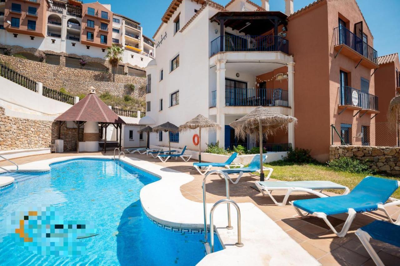 Apartmán Vista Bahia Con Piscinas, Parking Y Terraza La Herradura  Exteriér fotografie